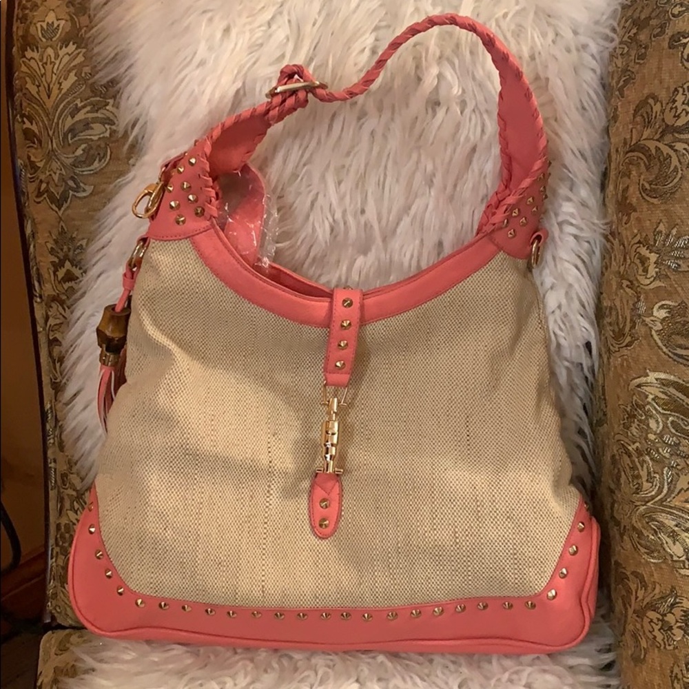 Cute in canvas purse/satchel! New!